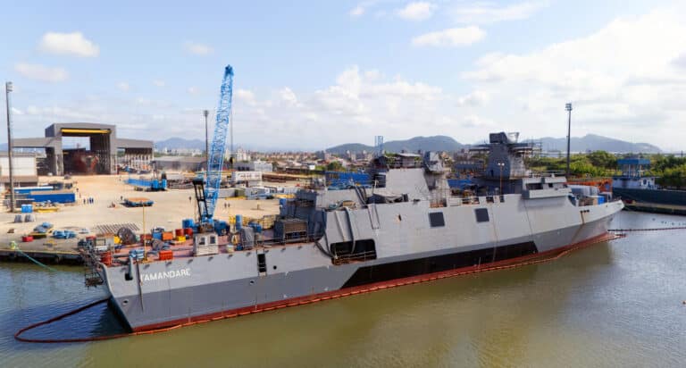 thyssenkrupp Marine Systems exibe fragatas Tamandaré na LAAD 2025