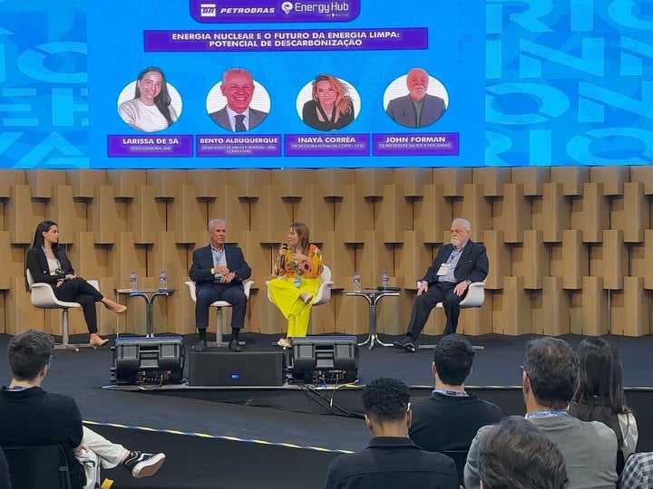 NUCLEP e parceiros discutem inovação e descarbonização no evento no Rio Innovation Week