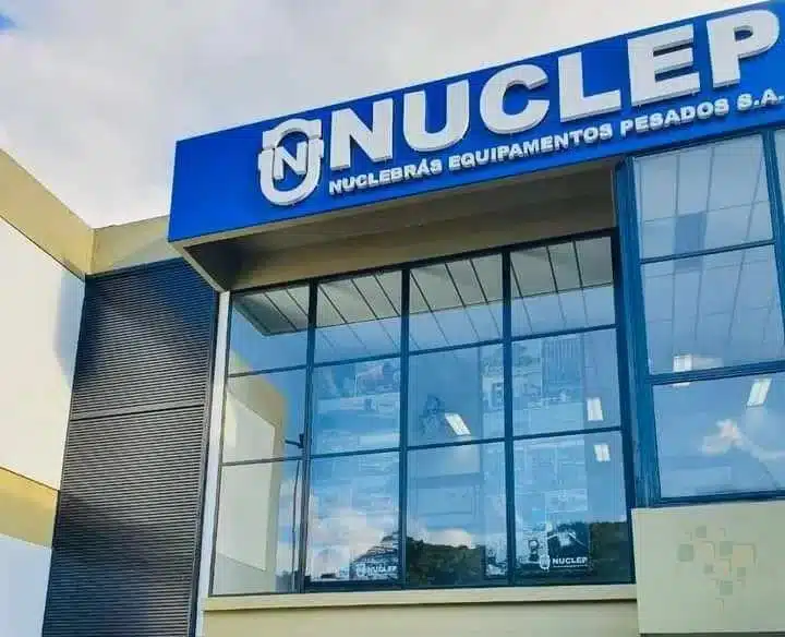 Fachada da Nuclebrás Equipamentos Pesados S.A.