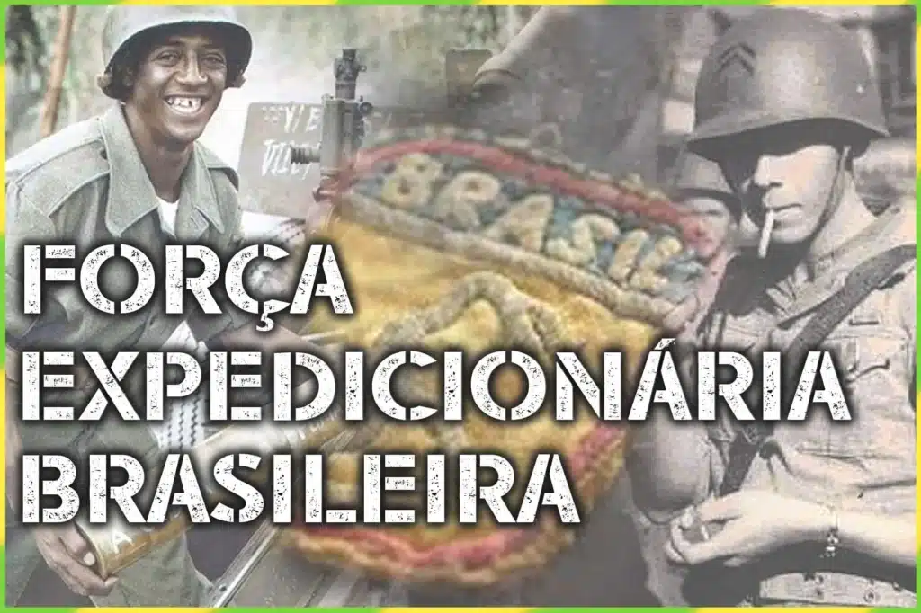 Soldados da Força Expedicionária Brasileira na Segunda Guerra.