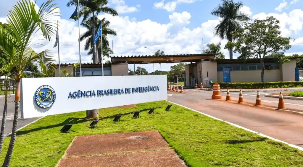 Entrada da Agência Brasileira de Inteligência